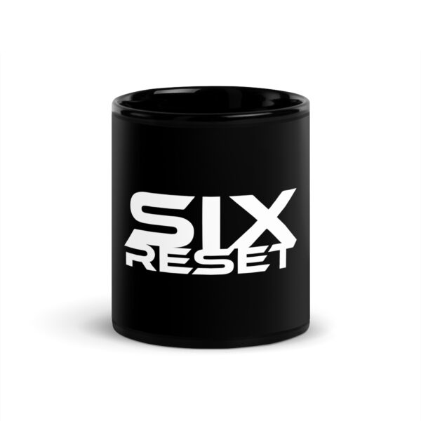 SR Black Glossy Mug