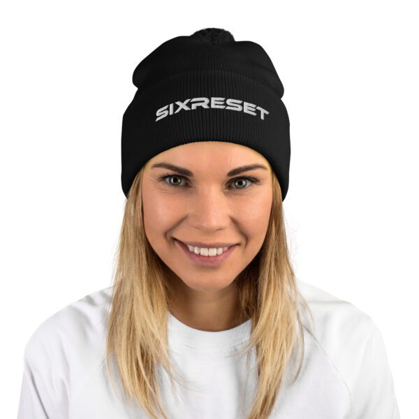 SR Pom-Pom Beanie - Image 3