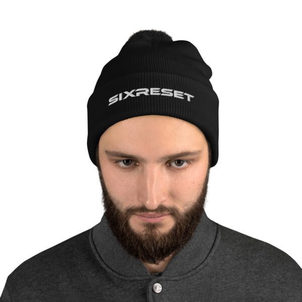 SR Pom-Pom Beanie - Image 4