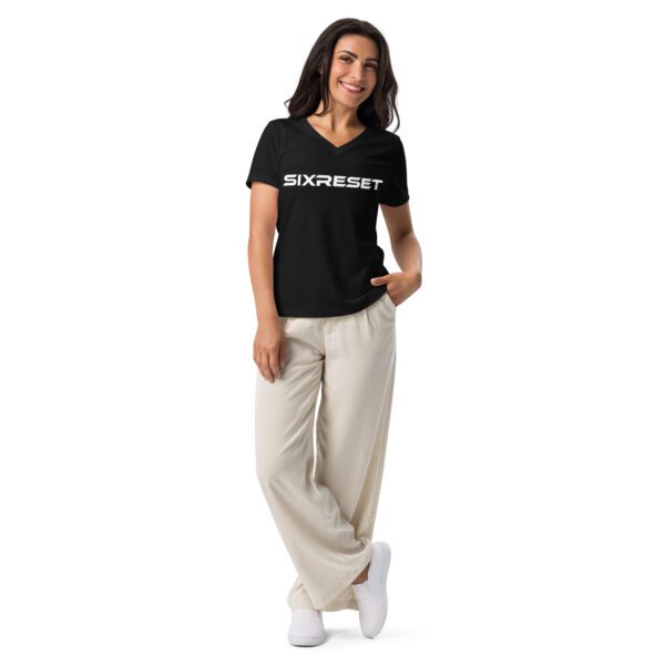 SR Women’s Relaxed V T-Shirt - Image 4